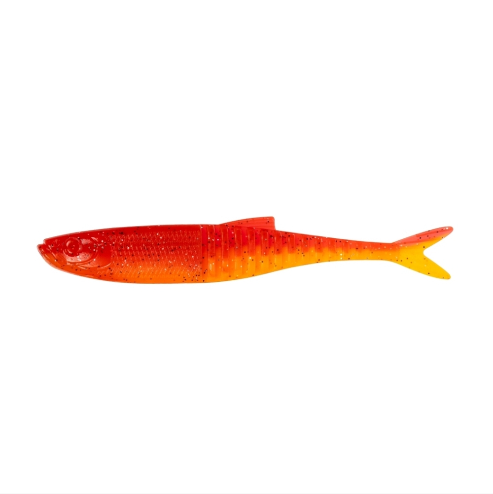 6th Sense Jig-Saw Minnow 4.8 5pk Fire Craw Fishing Plastics NIP